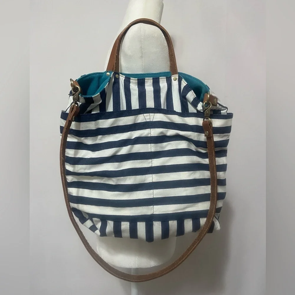 Teal and Brown Women’s Hobo Bag - Stylish Everyday Carry